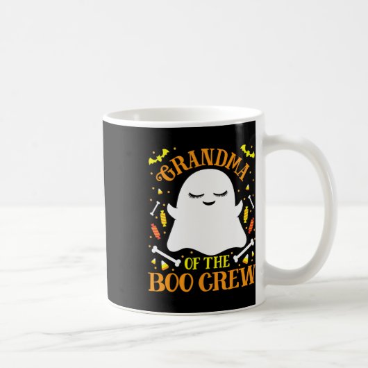 Oma Boo Crew Ghost Matching Family Set Hallowe Koffiemok (Rechts)