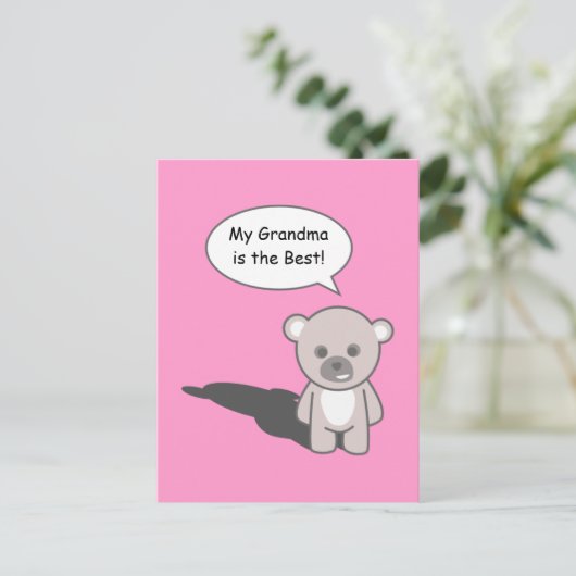 Oma briefkaart 1 (Staand voorkant)