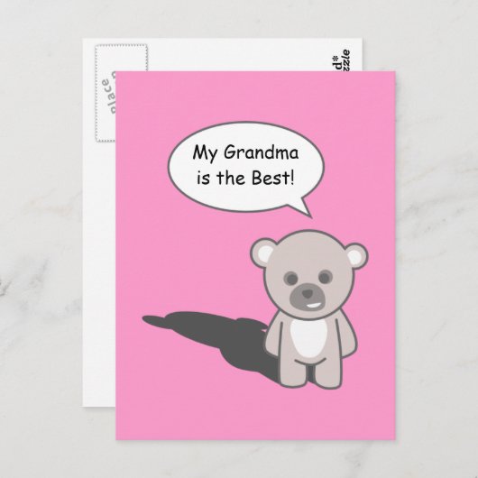 Oma briefkaart 1 (Voorkant / Achterkant)