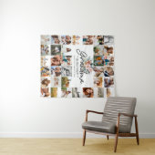 Oma cadeau multi foto mooie bloemstuk  wandkleed (In Situ (horizontaal))