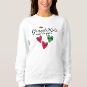 Oma Christmas Sweatshirt - Custom Names Gift (Voorkant)