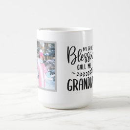 Oma citaat met foto koffiemok