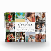 Oma Citaat Modern Script 10 Fotosamenstelling Fotoblokken (Voorkant)