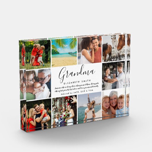 Oma Citaat Modern Script 10 Fotosamenstelling Fotoblokken (Links)