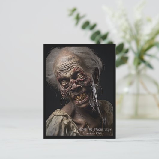 Oma Claire Briefkaart (Staand voorkant)