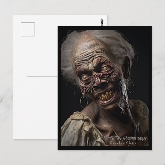 Oma Claire Briefkaart (Voorkant / Achterkant)