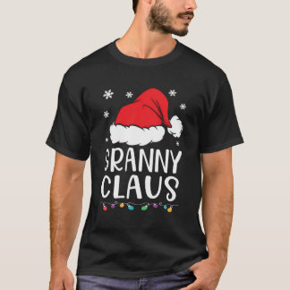 Oma Claus Familie Oma Claus Pajama T-shirt