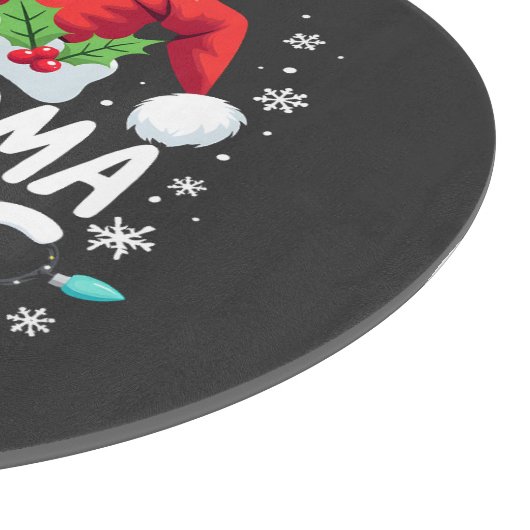 Oma Claus Kerst Familie Unie Outfit Snijplank (Hoek)