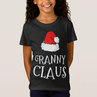 Oma Claus Kerst Pet Familie Groep Matching P T-shirt