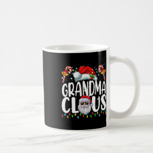 Oma Claus Kerstman Matching Familie Xmas Koffiemok