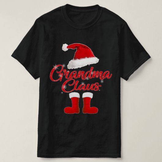 oma claus t-shirt (Design voorkant)