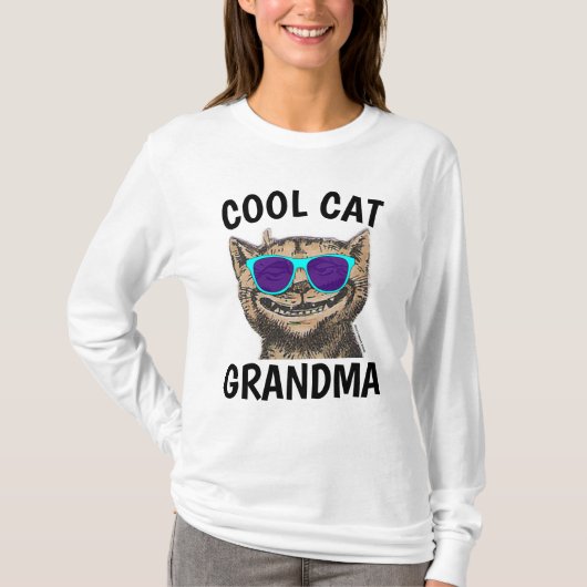 OMA COOL CAT T-shirts T-shirt (Voorkant)