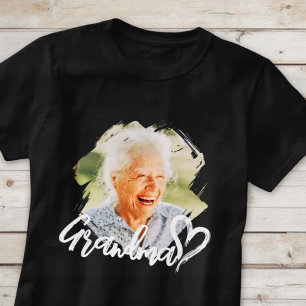 Oma Cool Modern Eenvoudige Grunge T-shirt