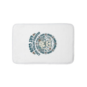 Oma Cottage Ambacht Kat Dierenliefhebber Shirt Kun Badmat