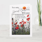 Oma, de Kaart van de Dag van Grootouders - Wilde (Voorkant)