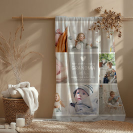 OMA 'de meest geliefde' Fotocollage Fleece Deken
