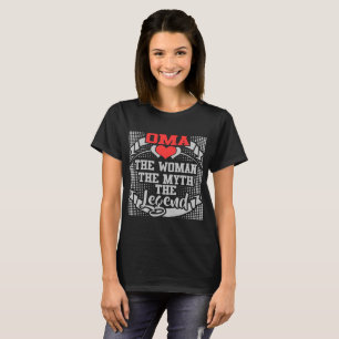 OMA DE VROUW DE MYTH DE LEGEND T-SHIRT