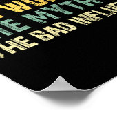 Oma de vrouw De mythe De invloed van de grappige V Poster (Hoek)