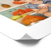 Oma definitie | 8 foto gepersonaliseerd poster (Hoek)