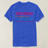 Oma-definitiehouder van de portefeuillehouder van t-shirt (Design voorkant)