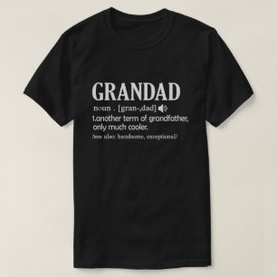  Oma Definition Funny Betekenis Cool Grandpa Gif T-shirt