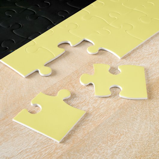 Oma Dickson gele roos Legpuzzel (Zijkant)