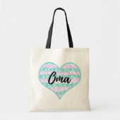 "Oma" Duitse oma Canvas tas (Voorkant)
