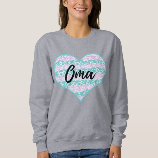 "Oma" Duitse oma T-shirt (Voorkant)