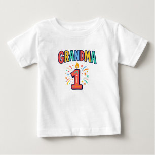 Oma Eerste Verjaardagscadeau T-shirt