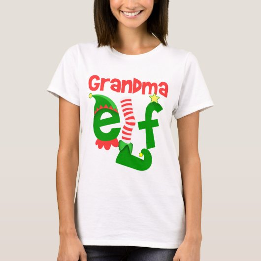 Oma elf t-shirt (Voorkant)