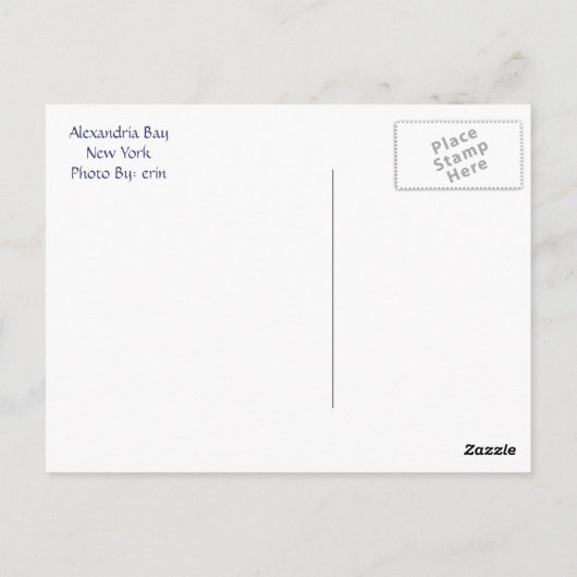 Oma en Devin Briefkaart (Achterkant)