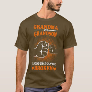 Oma en Grandson Bond dat kan worden gebroken T-Sh T-shirt