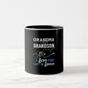 Oma- en Grandson Bond Premium Tweekleurige Koffiemok