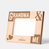 Oma en ik foto cadeau gegraveerde lijstjes (Links)