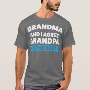 oma en ik opa zijn de beste opa T-Shirt