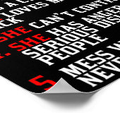 Oma en kleinkinderen poster (Hoek)