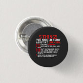 Oma en kleinkinderen ronde button 3,2 cm (Voorkant /achterkant)