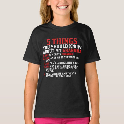 Oma en kleinkinderen t-shirt (Voorkant)