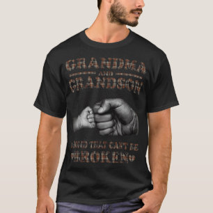 Oma en kleinzoon een band die niet gebroken kan wo t-shirt