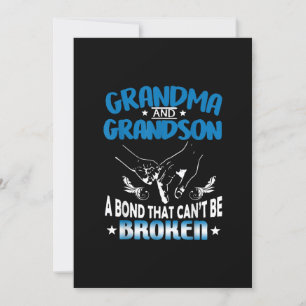 Oma en kleinzoon een onbreekbare band kaart