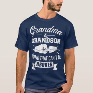 Oma en kleinzoon obligatie die niet kan worden geb t-shirt