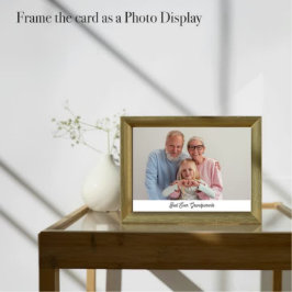 Oma en opa-dag Beste ooit Aanpasbare wenskaart Feestdagen Kaart