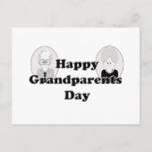 Oma en opa-dag - Koppel Briefkaart (Voorkant)