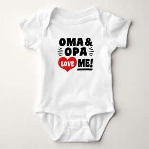 Oma en Opa houden van me Romper