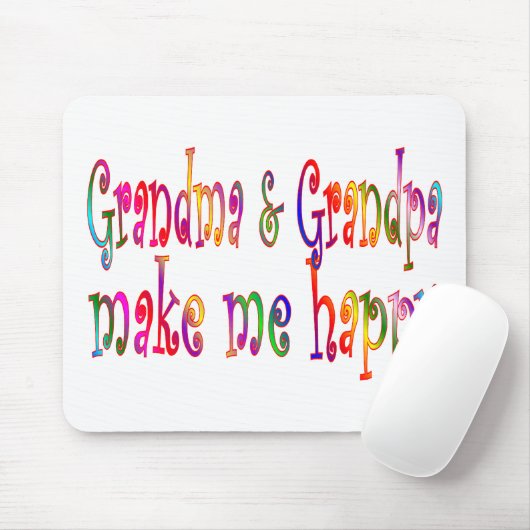 Oma en opa muismat (Met muis)