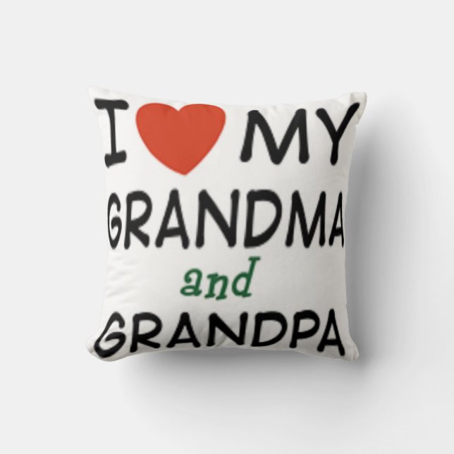 Oma en opa Pillow Kussen (Voorkant)