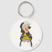 Oma en TWEETY™ Taart Sleutelhanger (Voorkant)