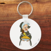 Oma en TWEETY™ Taart Sleutelhanger (Voorkant)