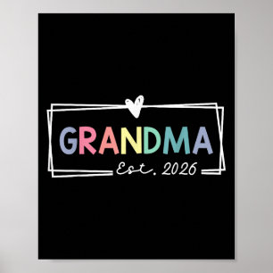 Oma EST 2026 gepromoveerd naar Oma 2026 voor Gran Poster