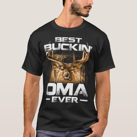 OMA Ever Shirt Deer Hunting Bucking (Voorkant)